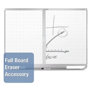 Quartet Magnetic Whiteboard, White Board, Dry Erase Board, 8′ x 4′, Silver Aluminum Frame, Prestige 2 Total Erase (TEM548A)