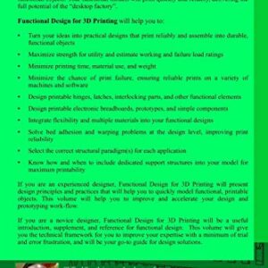 Functional Design for 3D Printing: Designing 3d printed things for everyday use – 3rd edition