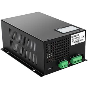 FAHKNS 100W Laser Power Supply for CO2 Laser Tubes, Laser Engraver Power Supply for 110V Laser Engraver Cutter Engraving Machine MYJG-100W Monitor 110V…