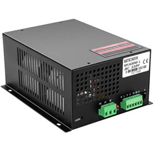 FAHKNS 50W Laser Power Supply for CO2 Laser Tubes, Laser Engraver Power Supply for 110V Laser Engraver Cutter Engraving Machine MYJG-50W-110V