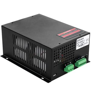 FAHKNS 60W Laser Power Supply for CO2 Laser Tubes, Laser Engraver Power Supply for 110V Laser Engraver Cutter Engraving Machine MYJG-60W