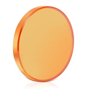 FAHKNS PVD ZnSe CO2 Laser Lens Dia:18mm/0.71″ FL50.8mm/2″ T2.2mm Focus Lens for CO2 Laser Engraving Cutting Engraver/Cutter 50w-100w