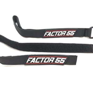 Factor 55 Strap Wrap for Storing and Securing Gear, 1″ Width x 20″ Length – Pack of 2