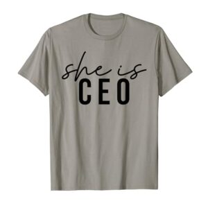 Funny Small Business Owner – Women CEO Entrepreneur T-Shirt