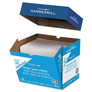 Hammermill Printer Paper, Tidal 20 lb Copy Paper, 8.5 x 11 – Express Pack (2,500 Sheets) – 92 Bright, Made in the USA