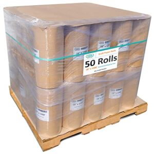 IDL Packaging Large Brown Kraft Paper Roll 18″ x 1200 feet (14400 inches) – Natural Kraft Wrapping Paper for Packing – Perfect Kraft Paper for Void Filling – Kraft Paper for Kids Art Projects