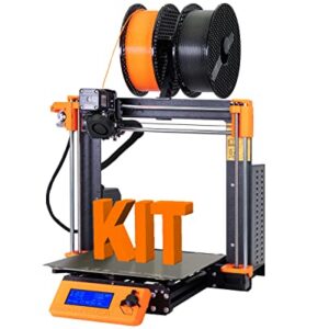 Original Prusa i3 MK3S+ 3D Printer kit, Removable Print Sheets, Beginner-friendly 3D Printer DYI Kit, Fun to Assemble, Automatic Calibration, Filament sample Included, Print Size 9.84×8.3×8.3 in.