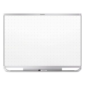 Quartet Magnetic Whiteboard, White Board, Dry Erase Board, 8′ x 4′, Silver Aluminum Frame, Prestige 2 Total Erase (TEM548A)