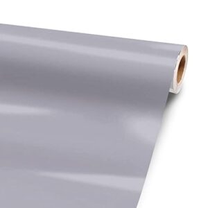 Solid Gray 12” x 52” Vinyl Wrap Sheet for Large or Custom Items | 3M wrap DIY to Custom Skin Gear of All Types and Sizes, Including Vehicles, Boats, appliances, Furniture, ATV’s, Golf carts, Bikes