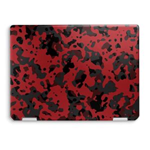 MightySkins Skin Compatible with HP Spectre x360 14″ (2022) Full Wrap Kit – Red Modern Camo | Protective, Durable, and Unique Vinyl Decal wrap Cover | Easy to Apply | Made in The USA
