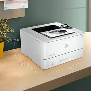HP LaserJet Pro 4001dn Printer, Print, Fast speeds, Easy setup, Mobile printing, Advanced security, Best for small teams, Ethernet/USB only