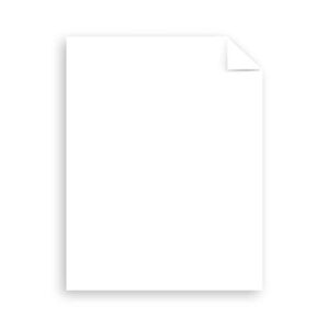 Neenah White Index Paper, Mediumweight, 300 Sheets, 199 gsm, 94 Brightness, 8.5″ x 11″ – MORE SHEETS! (91635)