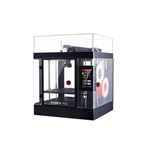 Raise3D 101016001 Pro2 3D Printer, Dual Extruder, Fully Enclosed
