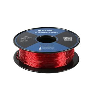 SainSmart – 101-90-163 Red Flexible TPU 3D Printing Filament, 1.75 mm, 0.8 kg, Dimensional Accuracy +/- 0.05 mm