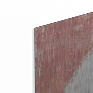 Luxe Metal Art ‘Laundry Rules III’ by Sue Schlabach, Metal Wall Art, 36″x36″