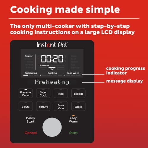 Instant Pot Duo Plus, 6-Quart Whisper Quiet 9-in-1 Electric Pressure Cooker, Slow Rice Steamer, Sauté, Yogurt Maker, Warmer & Sterilizer, Free App with 800+ Recipes, Stainless Steel - Image 4