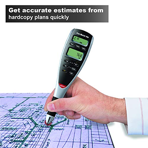 Calculated Industries 6135 Scale Master Pro XE Advanced Digital Plan Measure, White & 6025 Scale Master Pro Digital Plan Measure Take-off Tool | 72 Built-in US Imperial, Metric Scales, 6 Custom Scales - Image 6