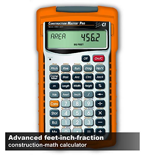 Calculated Industries Digital Plan Measure Bundle with Advanced Construction Math Calculator | Estimating and Layout Tools for Contractors - Image 6