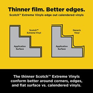 Scotch Extreme Premium Vinyl, Perfect For Outdoor and Automotive Projects, Holds Securely Under the Toughest Conditions, Intense Blue (VIN-EX-ITBL)