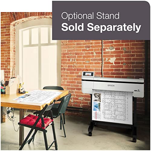 Epson SureColor T3170M 24" ultra-fast, compact Printer, Integrated Wireless & Wi-Fi Direct® connectivity, 24” wide 600dpi Scanner, CAD, Blueprints, Engineering, Graphics, Multifunction, Plotter,White - Image 8