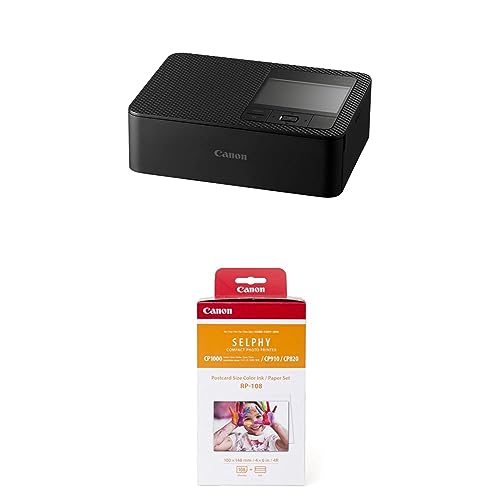 CP1500 (Black) + RP-108 Photo Paper/Ink