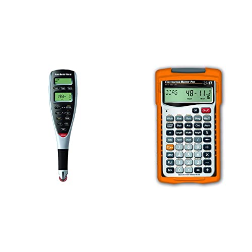 Calculated Industries Digital Plan Measure Bundle with Advanced Construction Math Calculator | Estimating and Layout Tools for Contractors