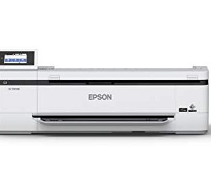 Epson SureColor T3170M 24″ ultra-fast, compact Printer, Integrated Wireless & Wi-Fi Direct® connectivity, 24” wide 600dpi Scanner, CAD, Blueprints, Engineering, Graphics, Multifunction, Plotter,White