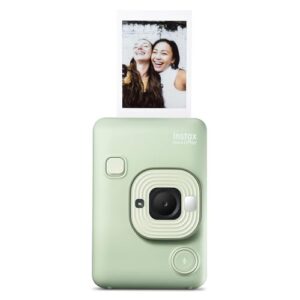 INSTAX MINI LIPLAY Hybrid Instant Camera – Matcha Green