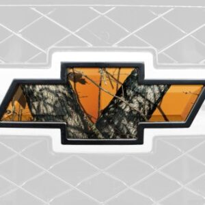 Mossy Oak Graphics – 14010-BZ Universal [Pattern] Auto Emblem Skin – Easy to Install Vinyl Wrap – Fits Any Auto Emblem On Trucks, Cars, Or SUVs
