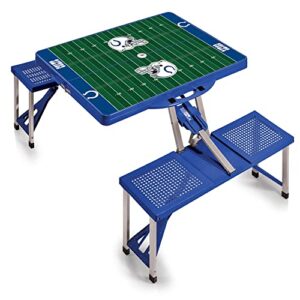 NFL Indianapolis Colts Sport Digital Print Picnic Table, One Size, Blue