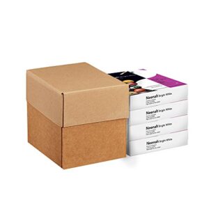 Neenah Paper Bright White Cardstock, 8.5″ x 11″, 65 lb/176 gsm, Bright White, 96 Brightness, 1000 Sheets, (Pack of 4)