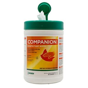Neogen Companion Disinfectant Wipes- 160ct, white