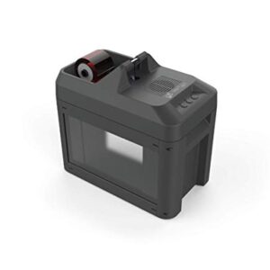 SMART-Bit: ID Card Printer Ink Ribbon Shredder – includes Shredder, Bin, Power Supply, One Disposal Bag