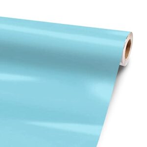 Solid Baby Blue 120” x 52” Vinyl Wrap Sheet for Large or Custom Items | 3M wrap DIY to Custom Gear of All Types and Sizes, Including Vehicles, Boats, appliances, Furniture, ATV’s, Golf carts, Bikes
