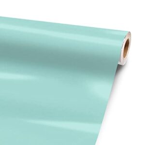 Solid Seafoam 24” x 52” Vinyl Wrap Sheet for Large or Custom Items | 3M wrap DIY to Custom Skin Gear of All Types and Sizes, Including Vehicles, Boats, appliances, Furniture, ATV’s, Golf carts, Bikes