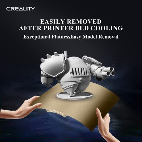 Creality Official PEI Plate with Adhesive for Creality Ender 3/Ender 3 Pro/Ender 3 V2/Ender 3 S1/Ender 3 S1 pro/Ender 3 neo/Ender 3 v2 neo/Ender 5/Ender 5 Pro and All 265*250*8mm, Size 3D Printer - Image 3
