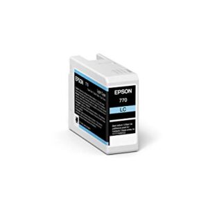 Epson Ultrachrome PRO10 -Ink – Light Cyan (T770520), Standard