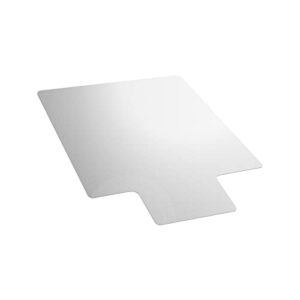 Floortex® Exclusive Vinyl Lipped Chair Mat for Hard Floor – 36″ x 48″ – Ships Flat