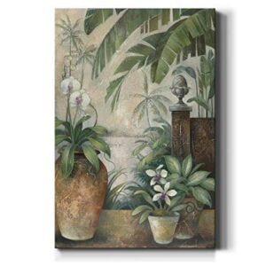 Geometric Wall Art, Wall Décor Canvas, Architecture, Lifestyle, Nautical, & Abstract Style, Ready to Hang – Orchids in Paradise II 32X48