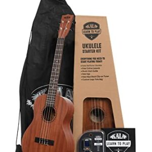 Kala, 4-String Ukulele, Natural, Baritone LTP-B : KALALTPB2105