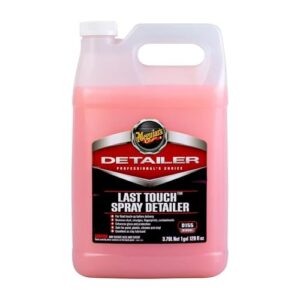 Meguiar’s D15501 Last Touch Spray Detailer – Remove Light and Fresh Contaminants for a Spotless and Glossy Finish – Ideal for Professional Detailing – 128 Oz (1 Gallon)