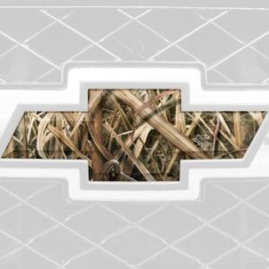 Mossy Oak Graphics – 14010-SGB Universal Shadow Grass Blades Auto Emblem Skin – Easy to Install Vinyl Wrap – Fits Any Auto Emblem on Trucks, Cars, or SUVs