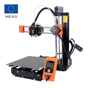 Original Prusa Mini+ Beginner-Friendly 3D Printer DYI Kit, Filament Sensor Included, Fun to Assemble, Removable Print Sheets, Filament Sample Included, Print Size 7×7×7 in.