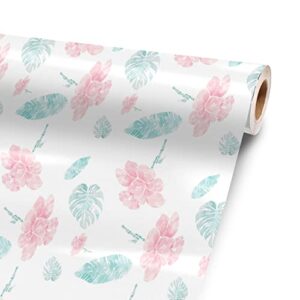 Paper Flowers 120” x 52” Vinyl Wrap Sheet for large or custom items | 3M wrap DIY to custom skin gear of all types and sizes, including vehicles, boats, appliances, furniture, atv’s, golf carts, bikes