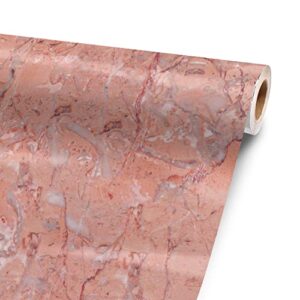 Pink Marble 120” x 52” Vinyl Wrap Sheet for Large or Custom Items | 3M wrap DIY to Custom Skin Gear of All Types and Sizes, Including Vehicles, Boats, appliances, Furniture, ATV’s, Golf carts, Bikes