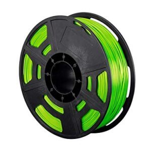 Monoprice Hi-Gloss 3D Printer Filament PLA 1.75mm – 1kg/Spool – Pale Green, Works with All PLA Compatible 3D Printers