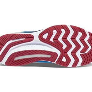 Saucony Men’s Guide 14 Running Shoe, Royal/Fire/Berry, 10