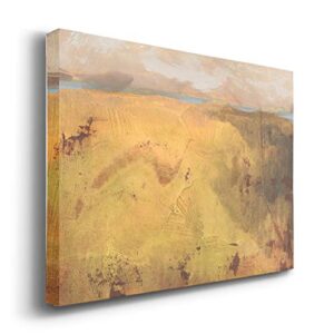 Landscape Style Canvas Wall Art: Rustic Italian, Modern Countryside, Romantic Mediterranean, Neutral Oceans Sailing Ships, Lighthouses & Beach Abstract Art Ready to Hang – Springfield II 32X48
