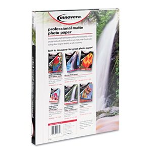 Innovera 99650 Heavyweight Photo Paper Matte 8-1/2 x 11 50 Sheets/Pack