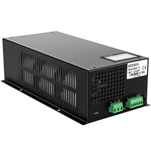 FAHKNS 150W Laser Power Supply for CO2 Laser Tubes, Laser Engraver Power Supply for 110V Laser Engraver Cutter Engraving Machine MYJG-150W Monitor 110V